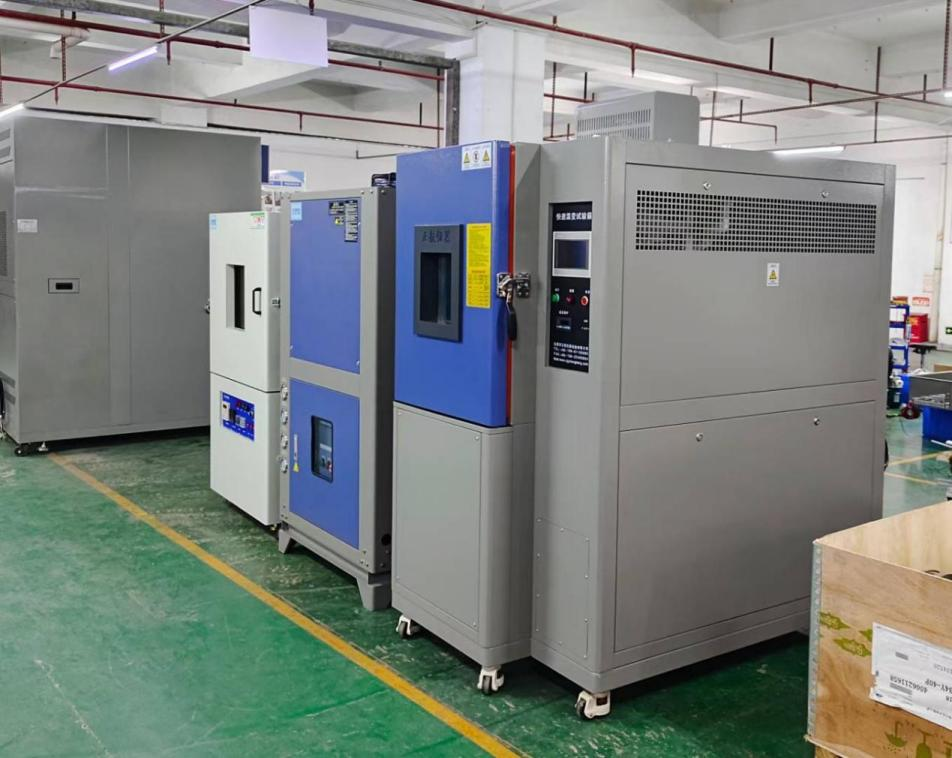 225L快速溫變箱(15℃/min)、216L真空高溫老化試驗箱、風冷式20HP工業冷水機